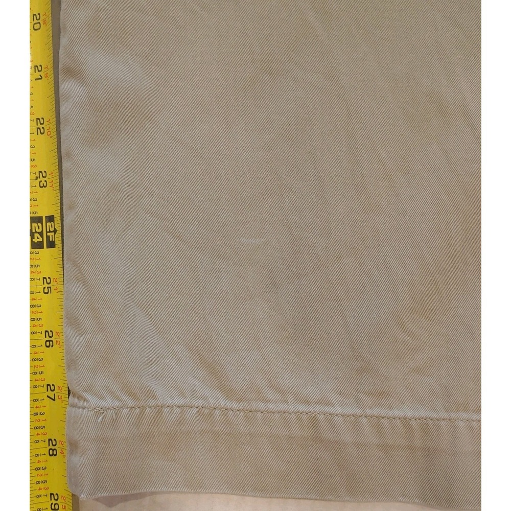 Polo Ralph Lauren Ethan Pant Mens 38x30 Khaki Pleated  Pants Cotton Casual Chino - Picture 15 of 16